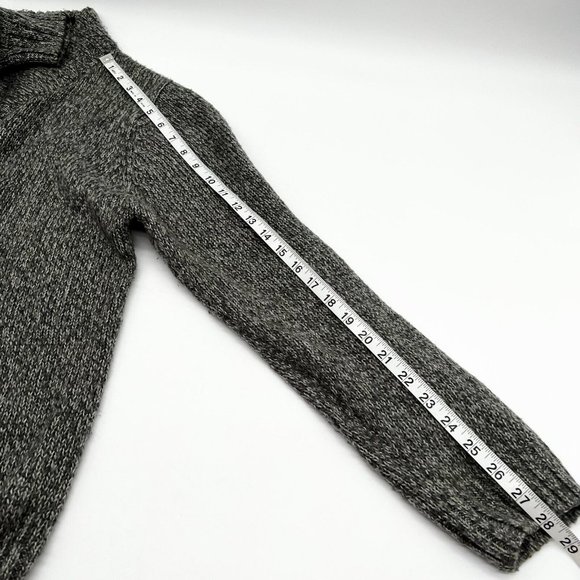 Vintage David Taylor Pullover Sweater Chunky Knit Gray Size Medium - Picture 6 of 6
